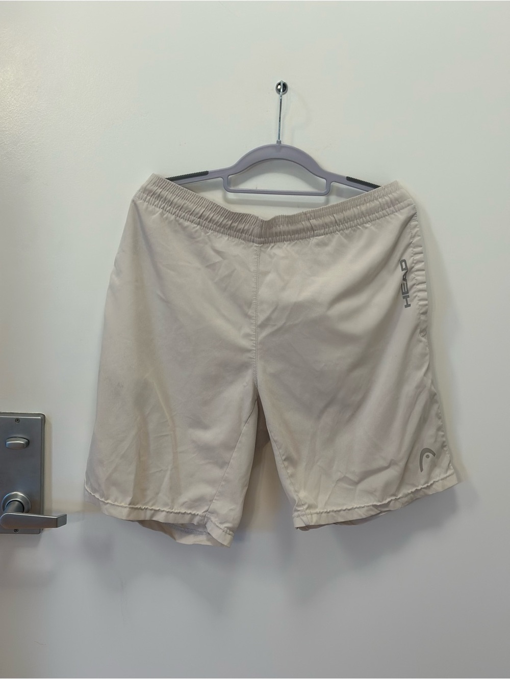 HEAD White Athletic Shorts